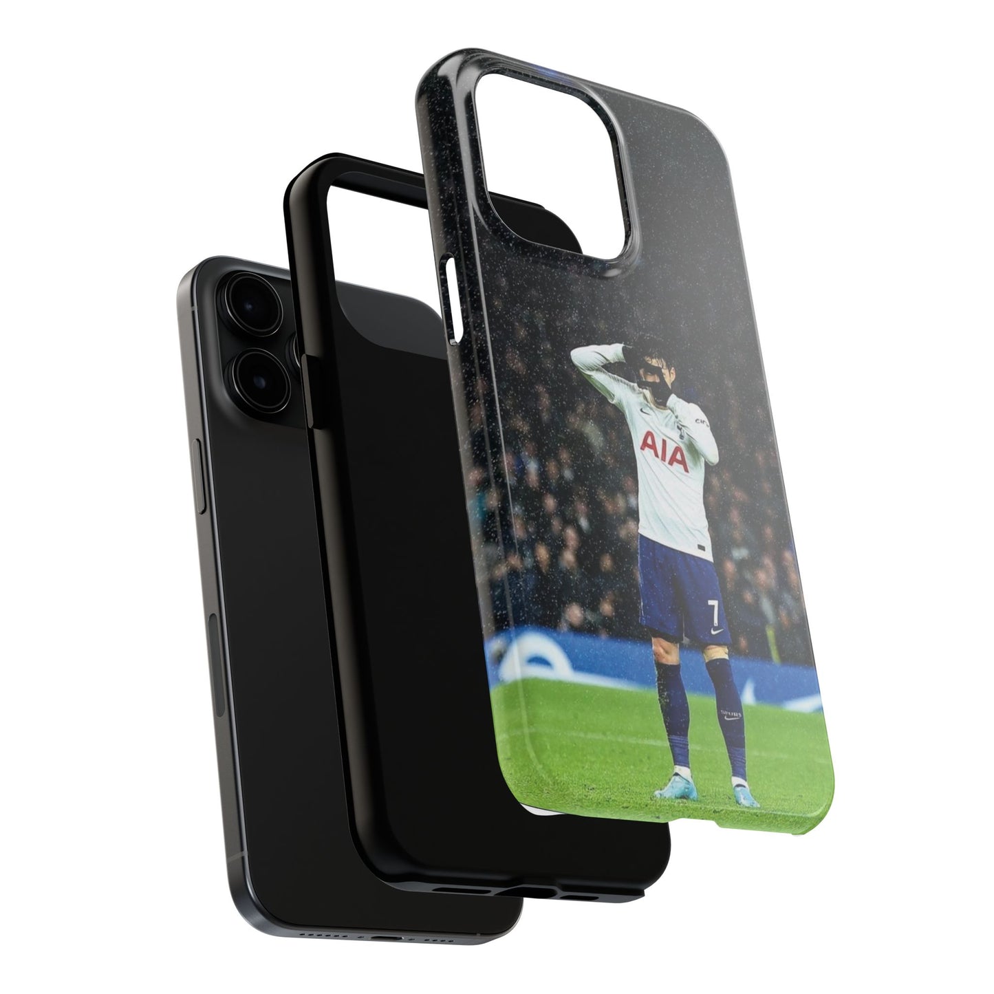 Son Heung-min Personalized Tough Phone Case for Soccer Fans - Stylish and Durable Design