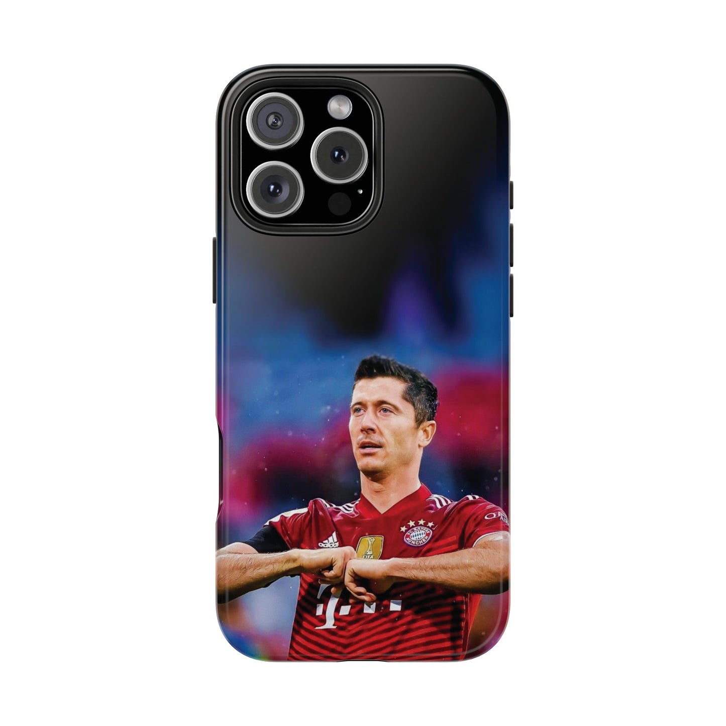 Robert Lewandowski Soccer Tough Phone Cases - Featuring Legendary Player Design