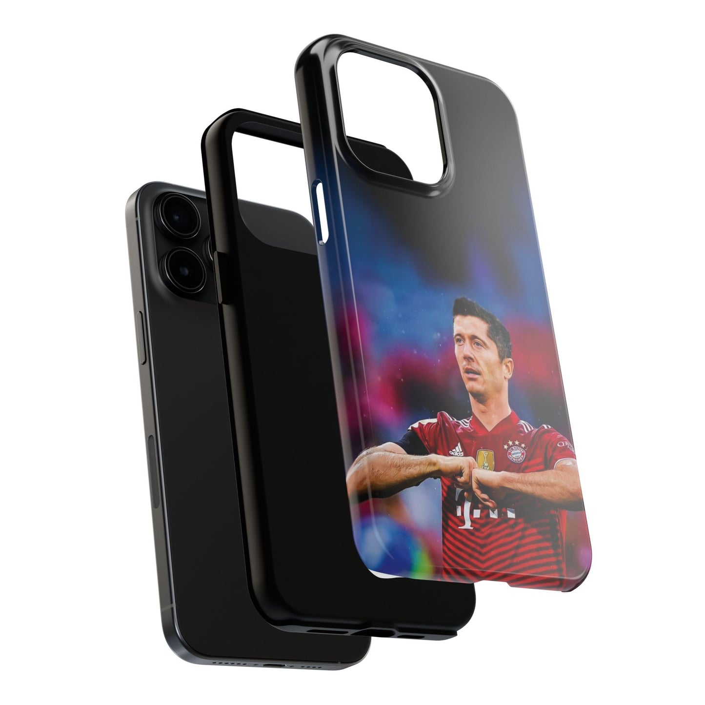 Robert Lewandowski Soccer Tough Phone Cases - Featuring Legendary Player Design