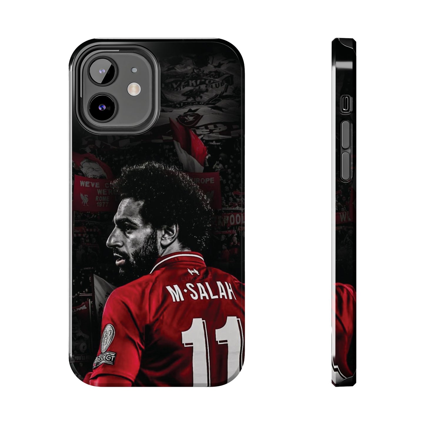 M'Salah Tough Phone Case - Durable Soccer Design for Fans