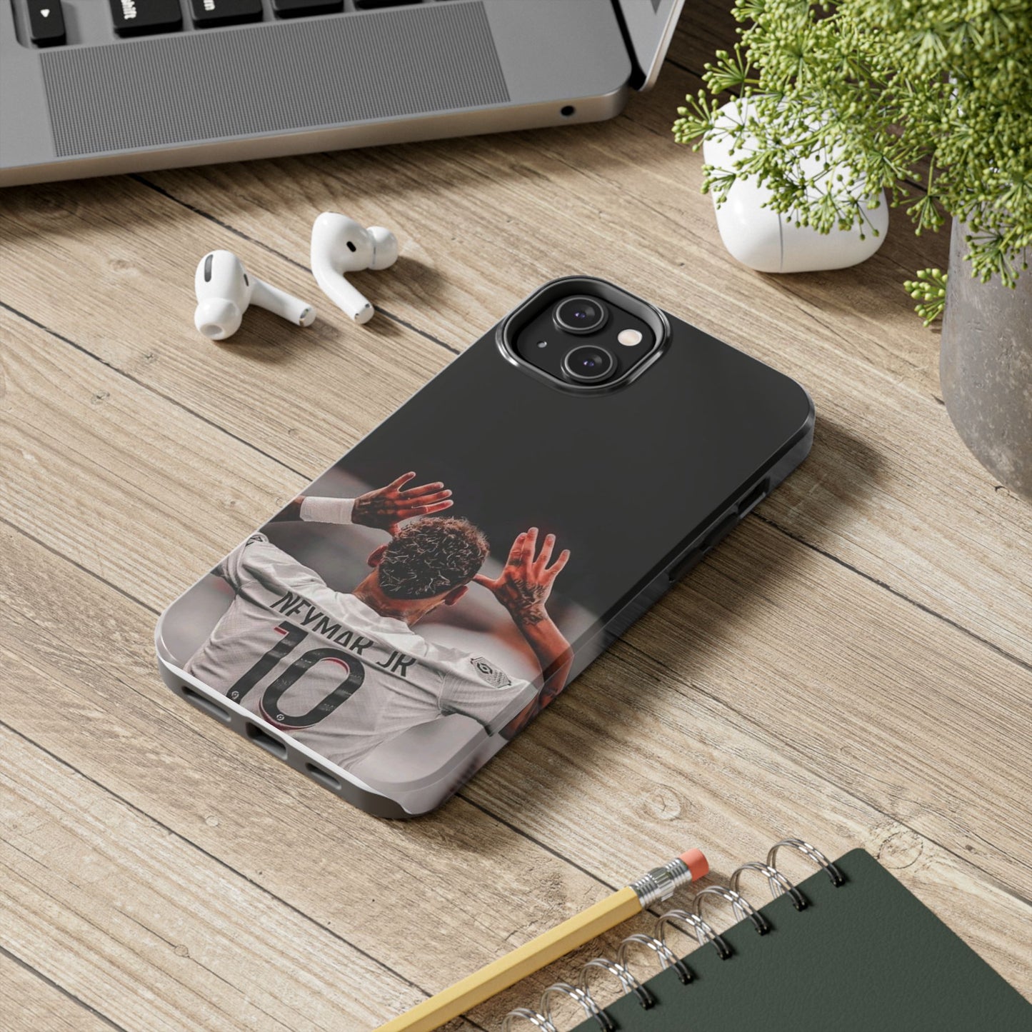 Neymar Jr. Tough Phone Case - Durable Protection for Soccer Fans