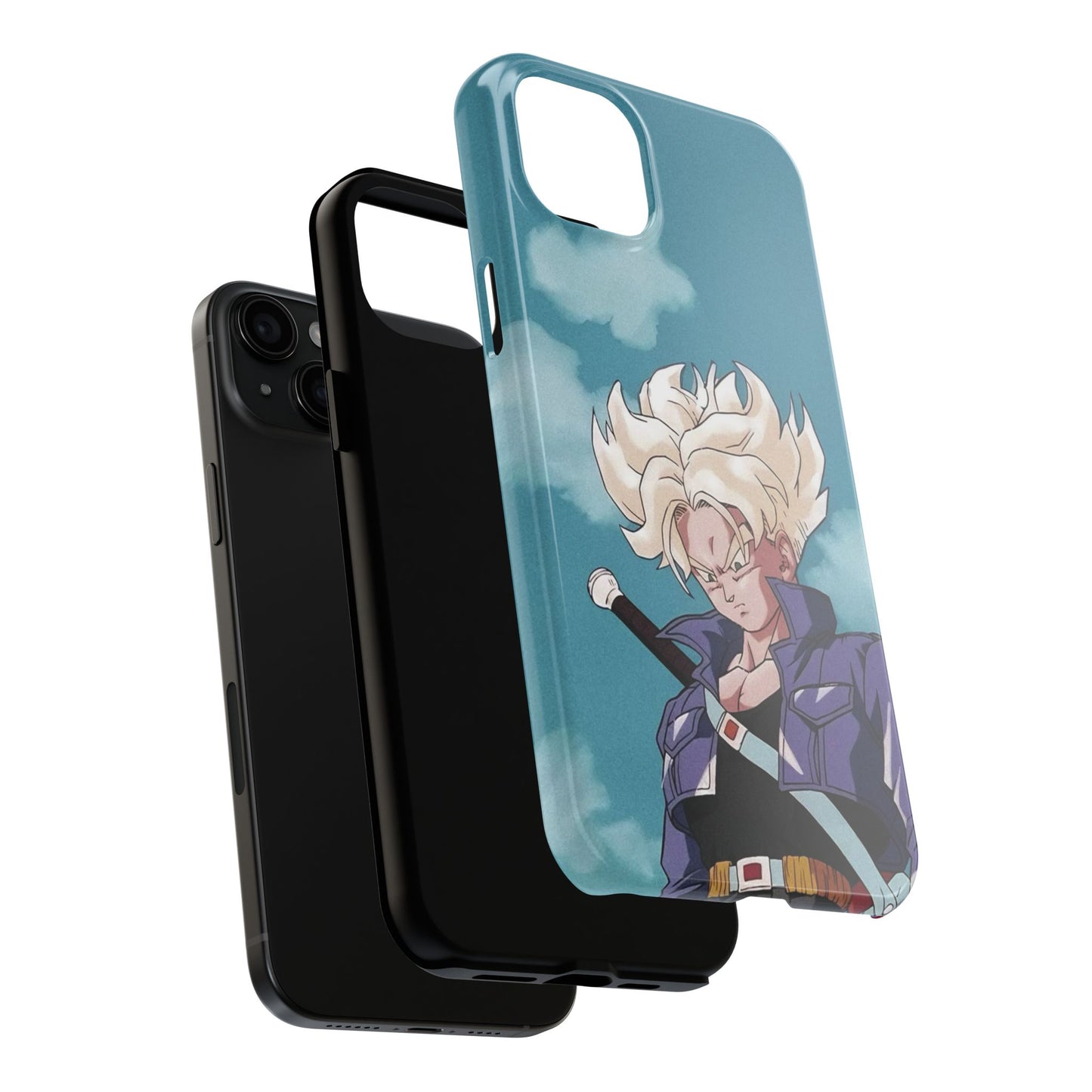 Trunks Dragon Ball Z Tough Phone Case - Trunks Design for Anime Fans