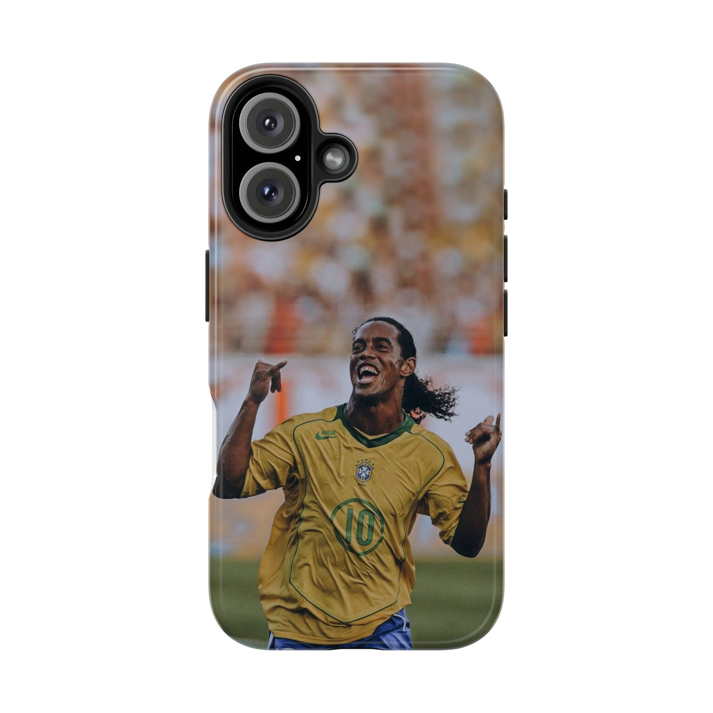 Ronaldinho Soccer Fan Tough Phone Cases - Celebration Design
