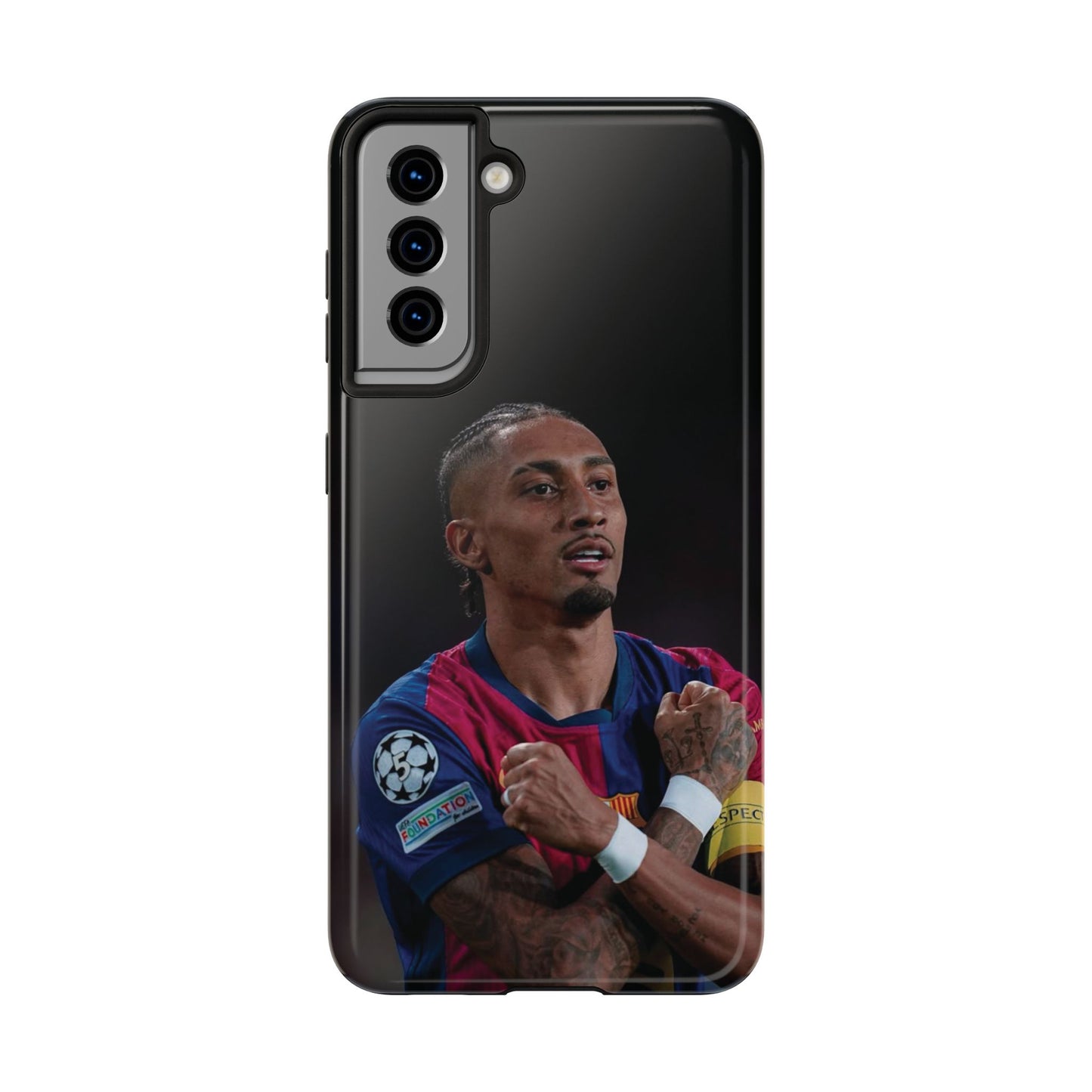 Raphinha Soccer Fan Tough Phone Case - Durable Protection with Star Player Design