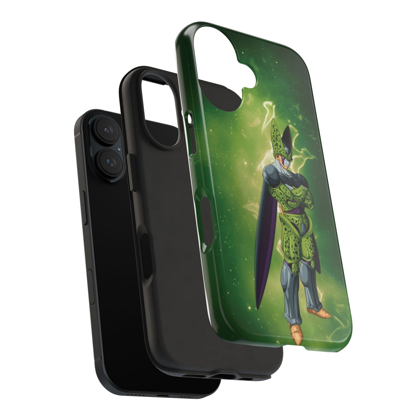 Cell Dragon Ball Z Tough Phone Case - Cell Character Design