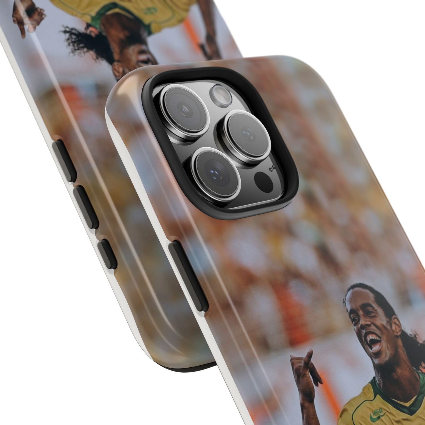 Ronaldinho Soccer Fan Tough Phone Cases - Celebration Design