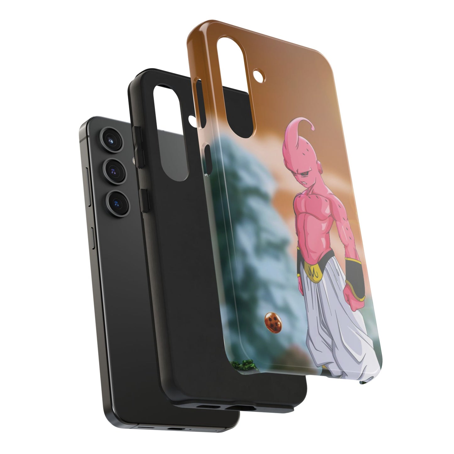 Majin Buu Fierce Dragon Ball Tough Phone Case - Majin Buu Design