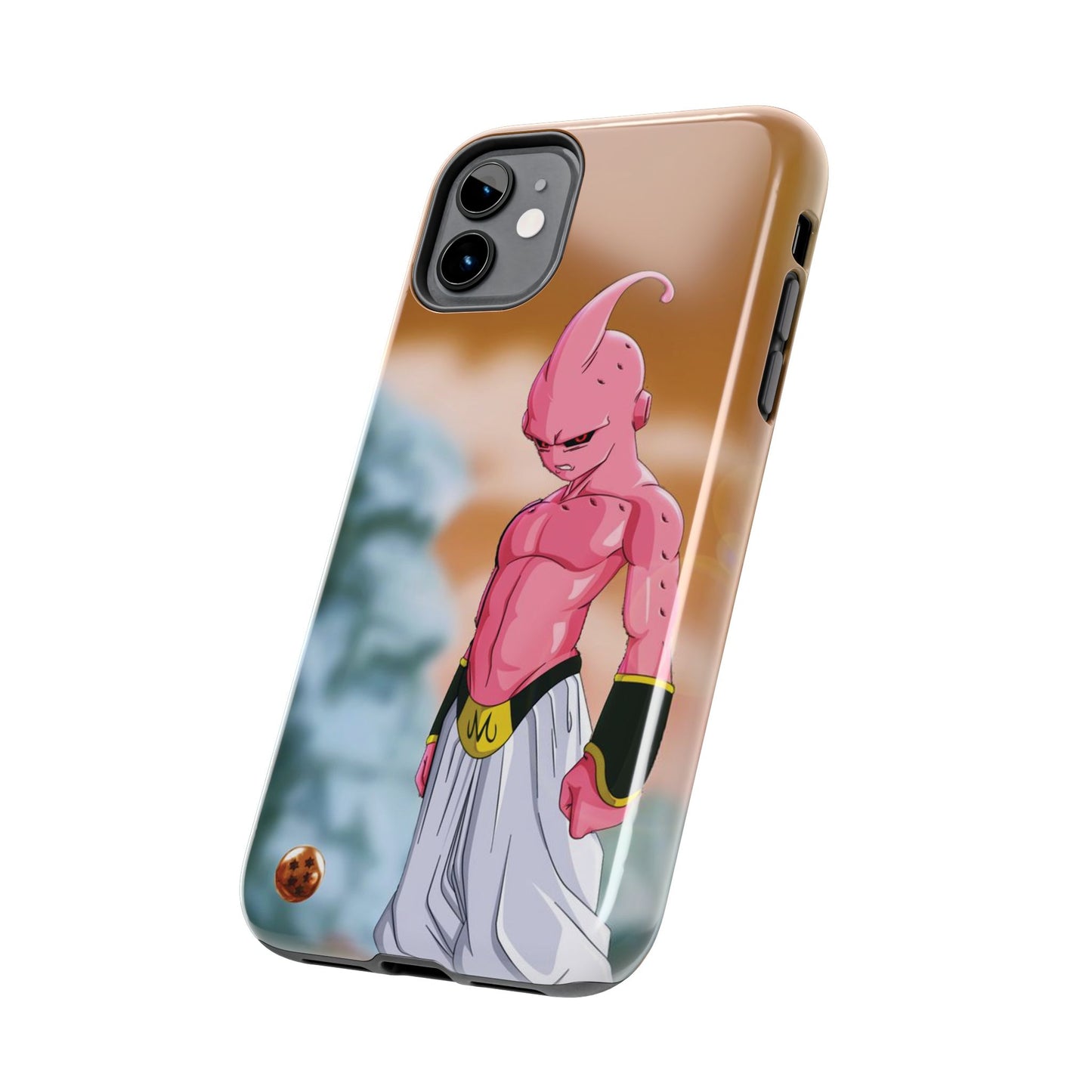Majin Buu Fierce Dragon Ball Tough Phone Case - Majin Buu Design