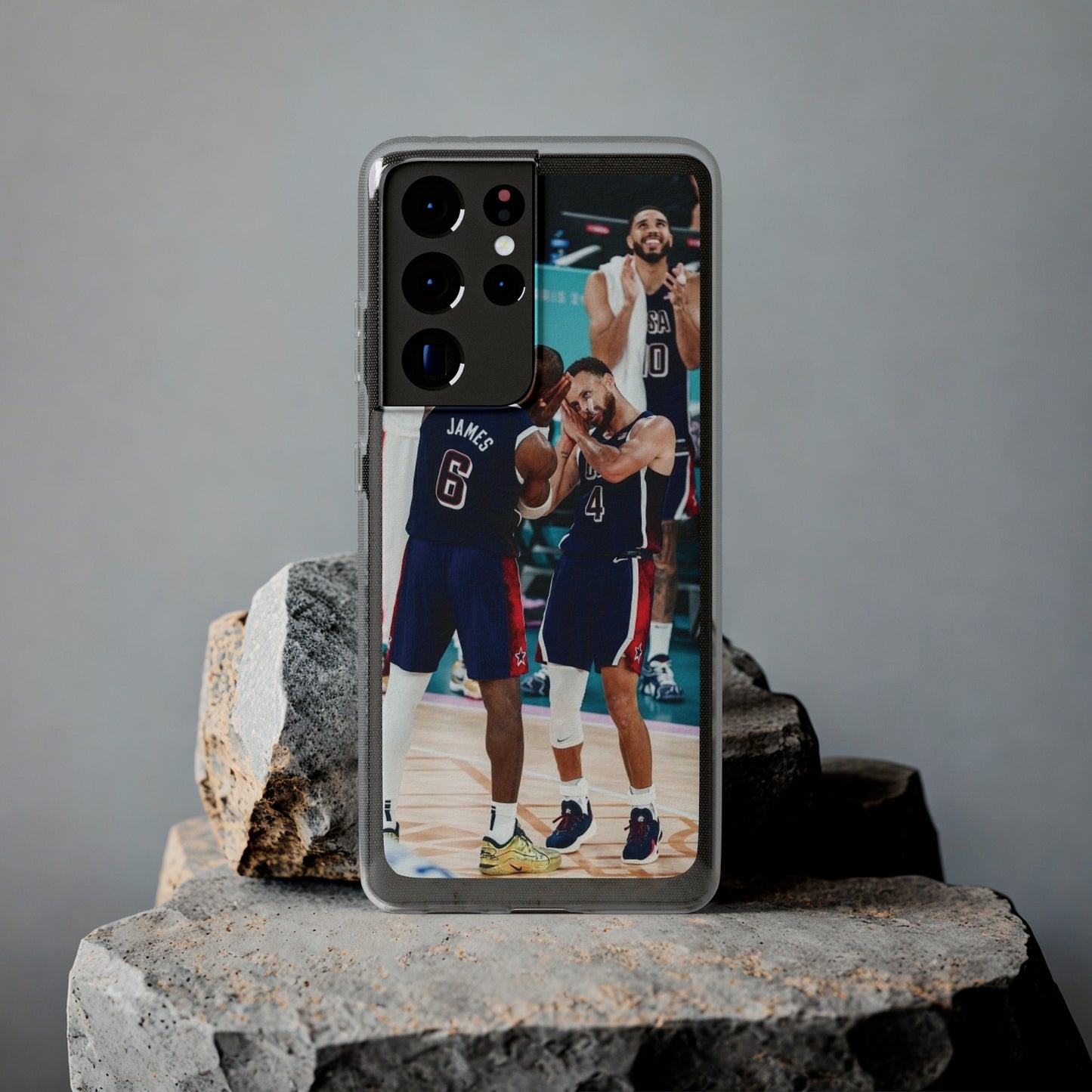 Anthony Davis Lakers Soft Phone Case - Perfect Gift for Basketball Fans