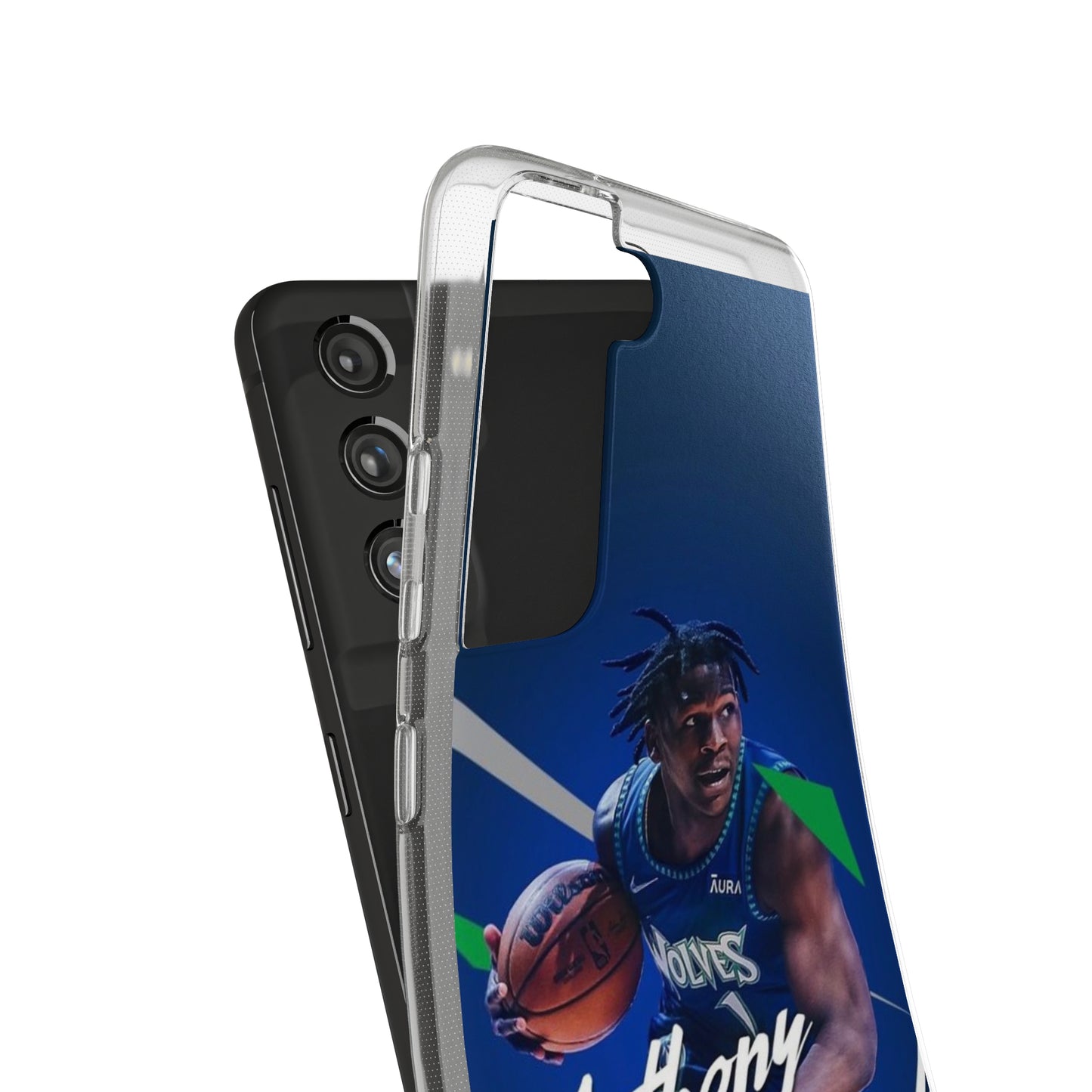 Anthony Edwards Soft Phone Case - Basketball Fan Accessory