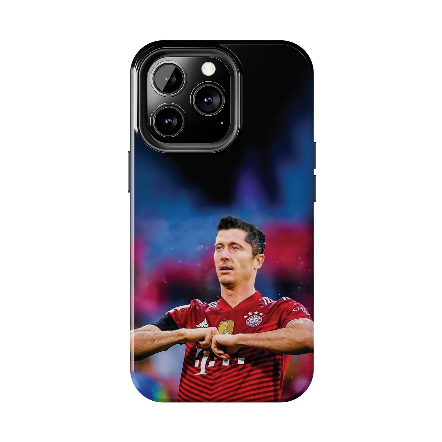 Robert Lewandowski Soccer Tough Phone Cases - Featuring Legendary Player Design