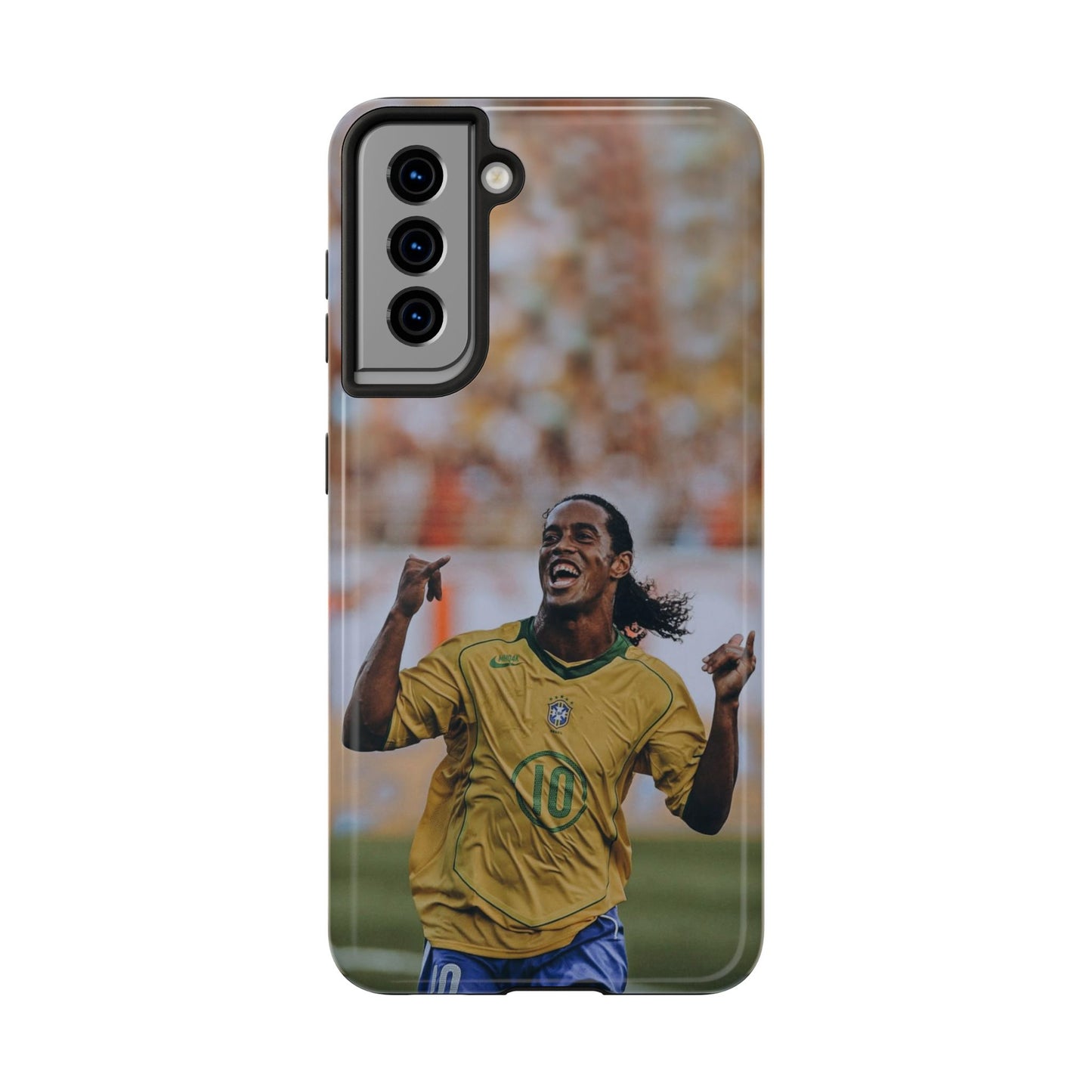 Ronaldinho Soccer Fan Tough Phone Cases - Celebration Design