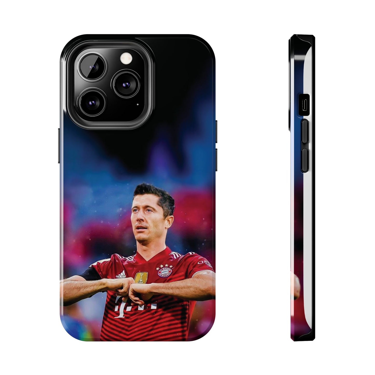 Robert Lewandowski Soccer Tough Phone Cases - Featuring Legendary Player Design