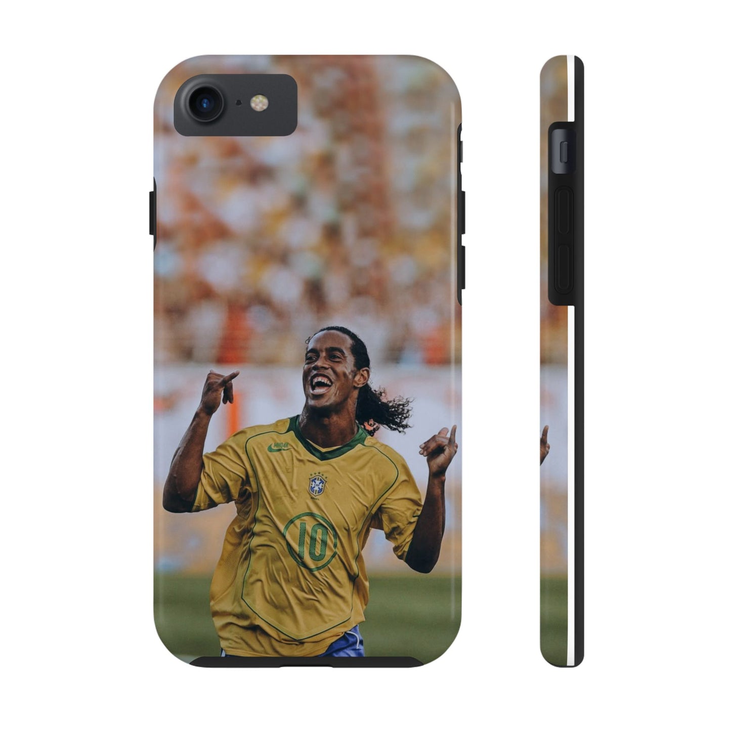 Ronaldinho Soccer Fan Tough Phone Cases - Celebration Design