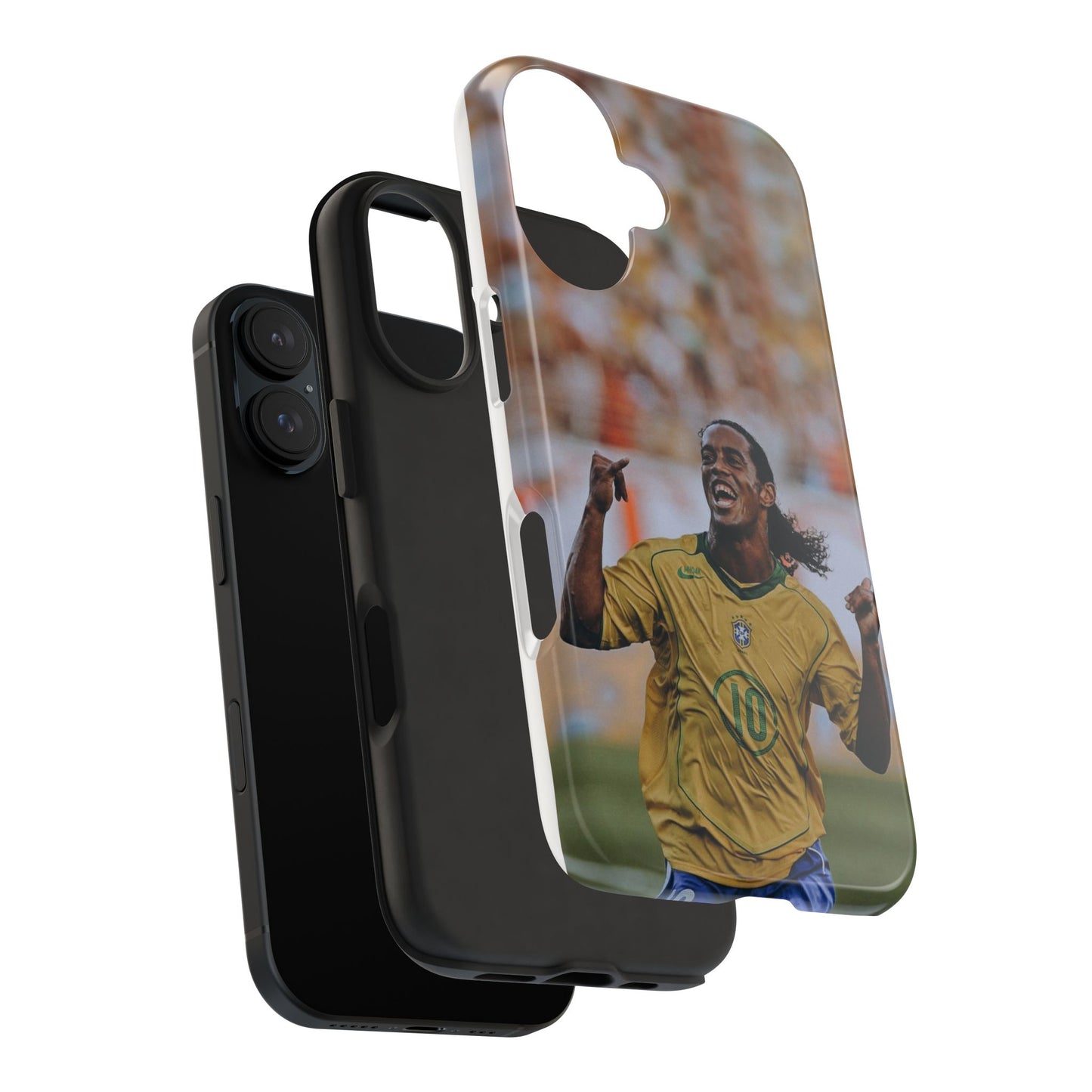 Ronaldinho Soccer Fan Tough Phone Cases - Celebration Design
