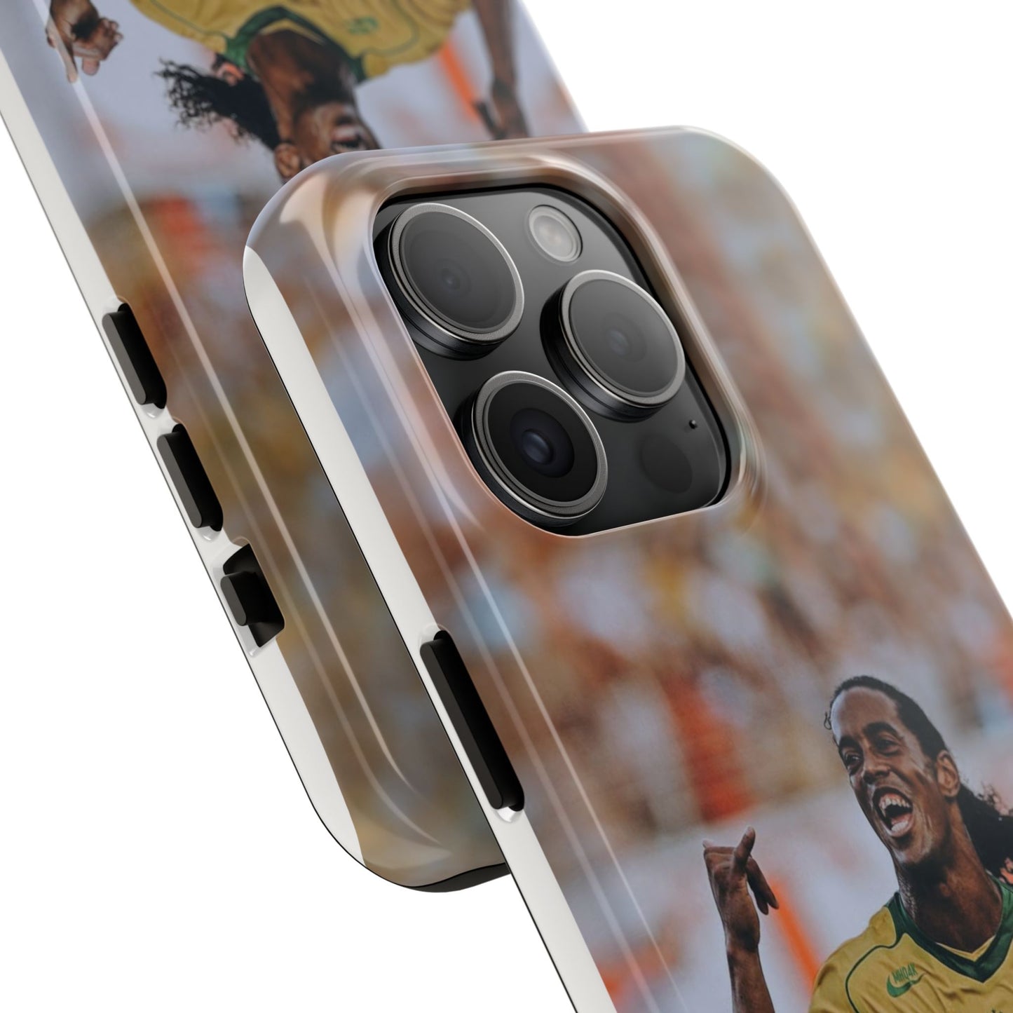 Ronaldinho Soccer Fan Tough Phone Cases - Celebration Design
