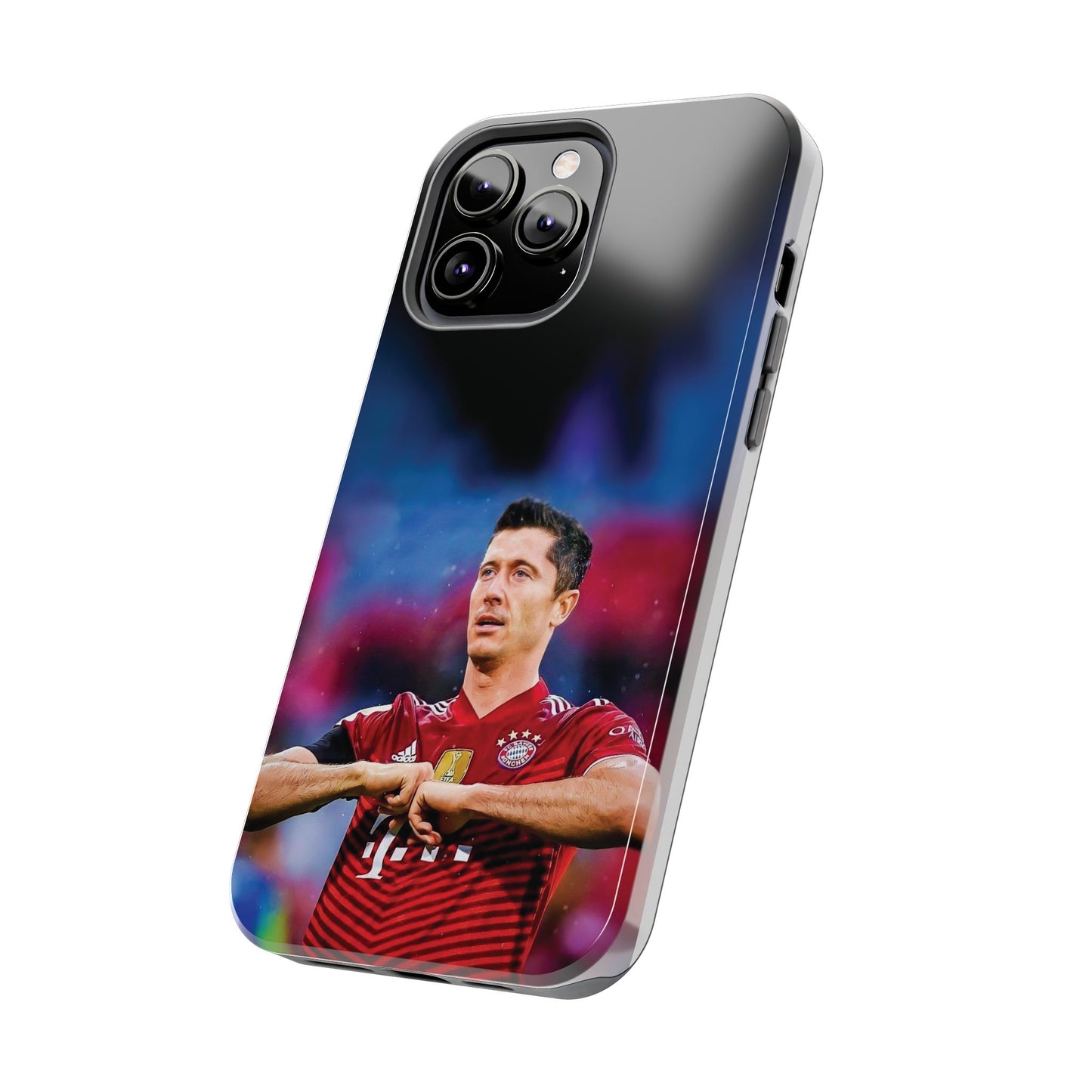 Robert Lewandowski Soccer Tough Phone Cases - Featuring Legendary Player Design