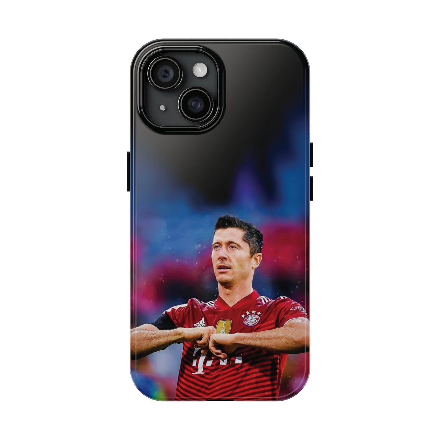 Robert Lewandowski Soccer Tough Phone Cases - Featuring Legendary Player Design