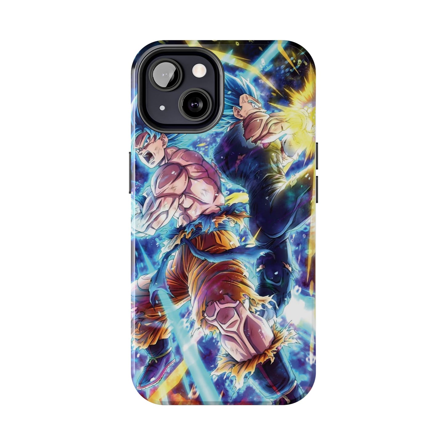 Goku Vegeta Dragon Ball Super Tough Phone Case - Vibrant Anime Character Design