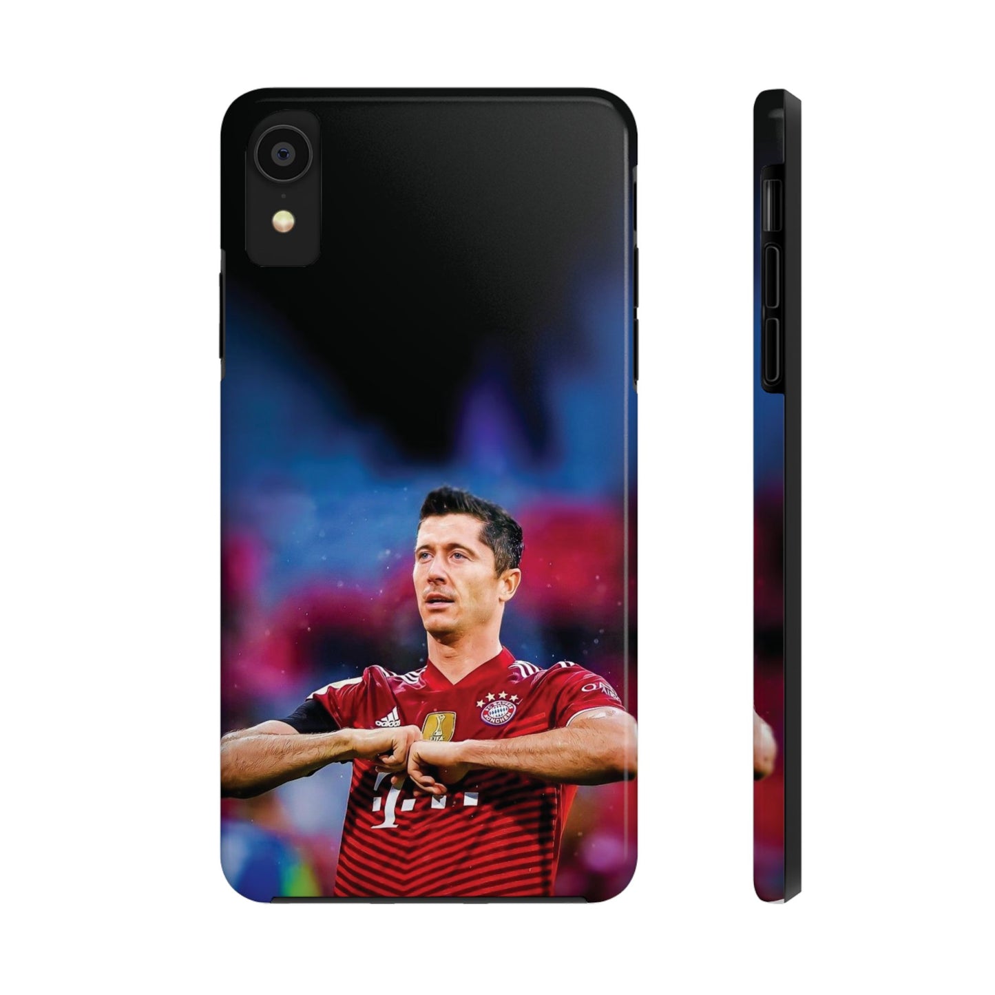 Robert Lewandowski Soccer Tough Phone Cases - Featuring Legendary Player Design