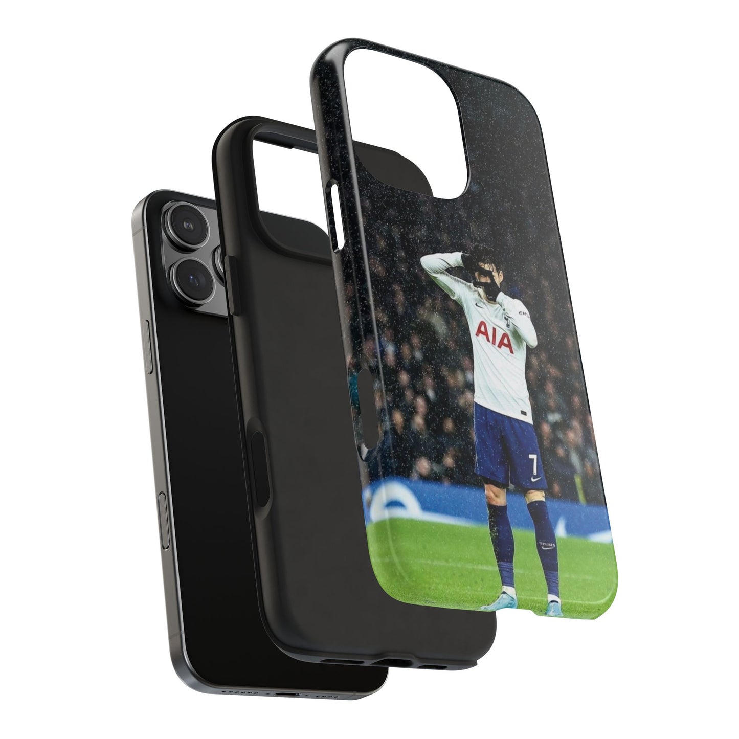 Son Heung-min Personalized Tough Phone Case for Soccer Fans - Stylish and Durable Design
