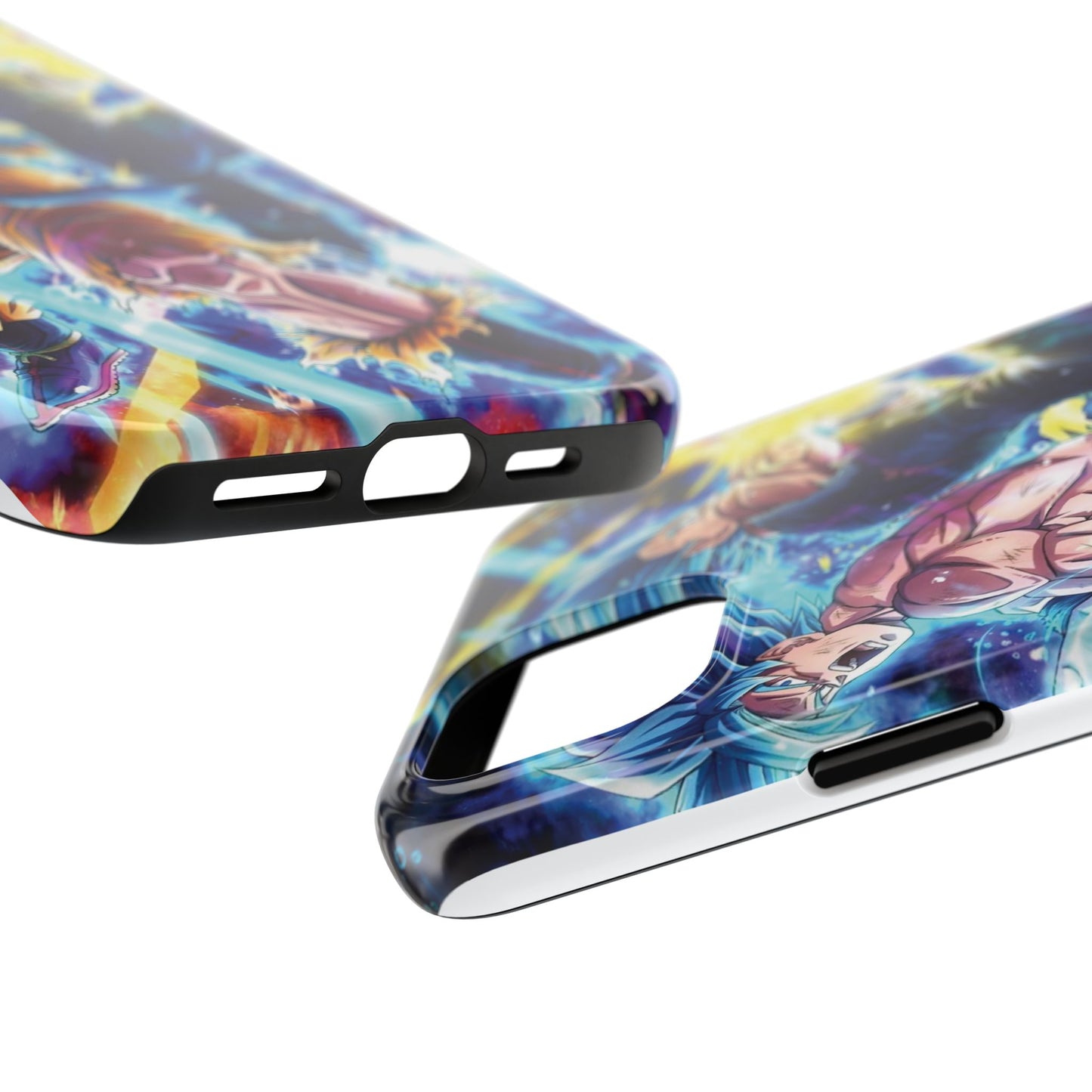 Goku Vegeta Dragon Ball Super Tough Phone Case - Vibrant Anime Character Design