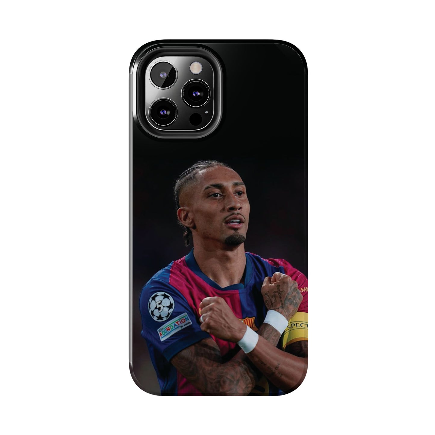 Raphinha Soccer Fan Tough Phone Case - Durable Protection with Star Player Design