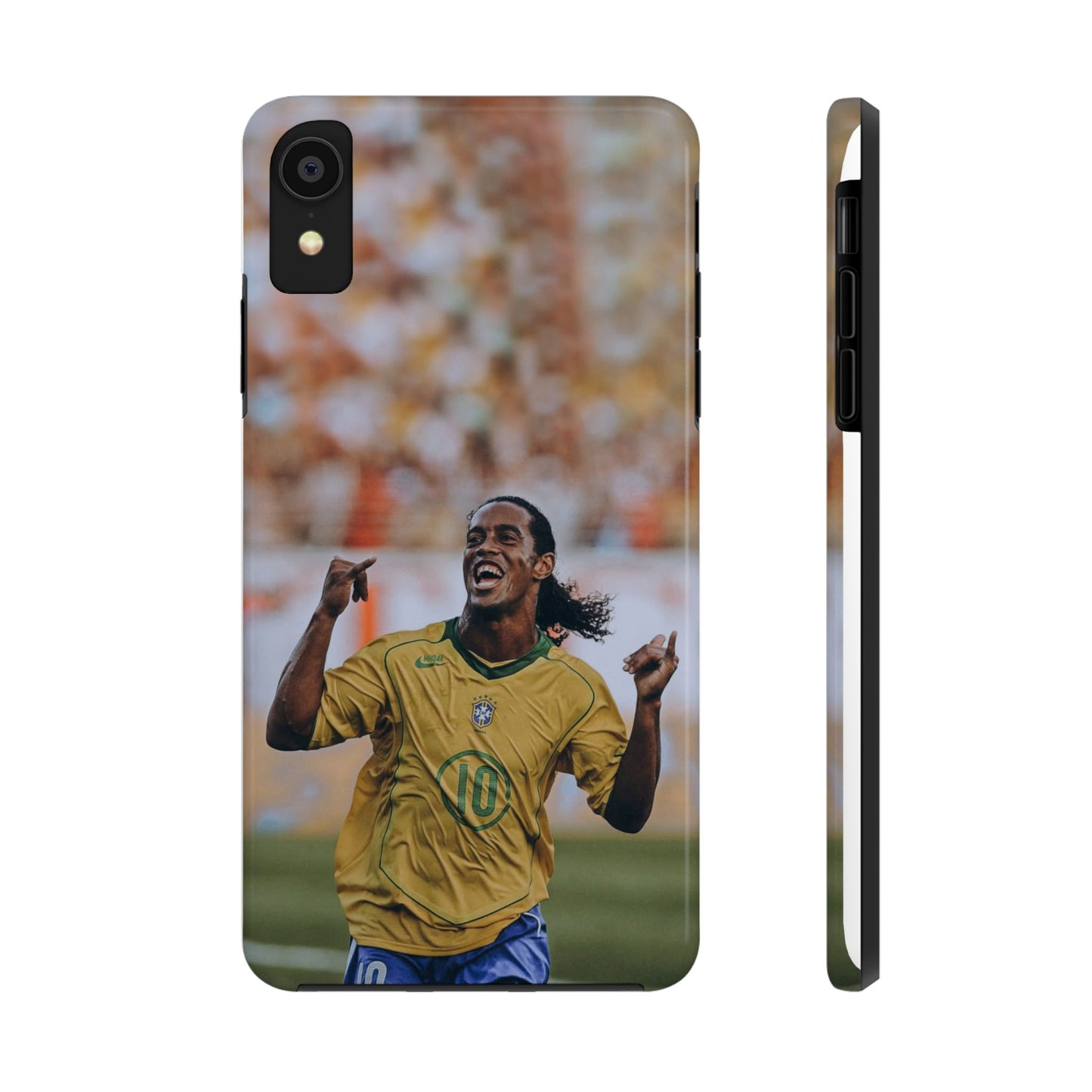 Ronaldinho Soccer Fan Tough Phone Cases - Celebration Design