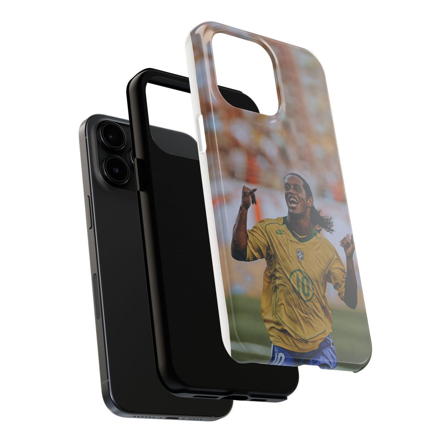 Ronaldinho Soccer Fan Tough Phone Cases - Celebration Design