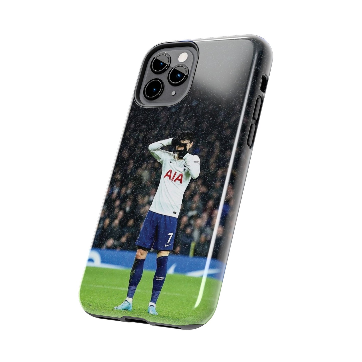 Son Heung-min Personalized Tough Phone Case for Soccer Fans - Stylish and Durable Design