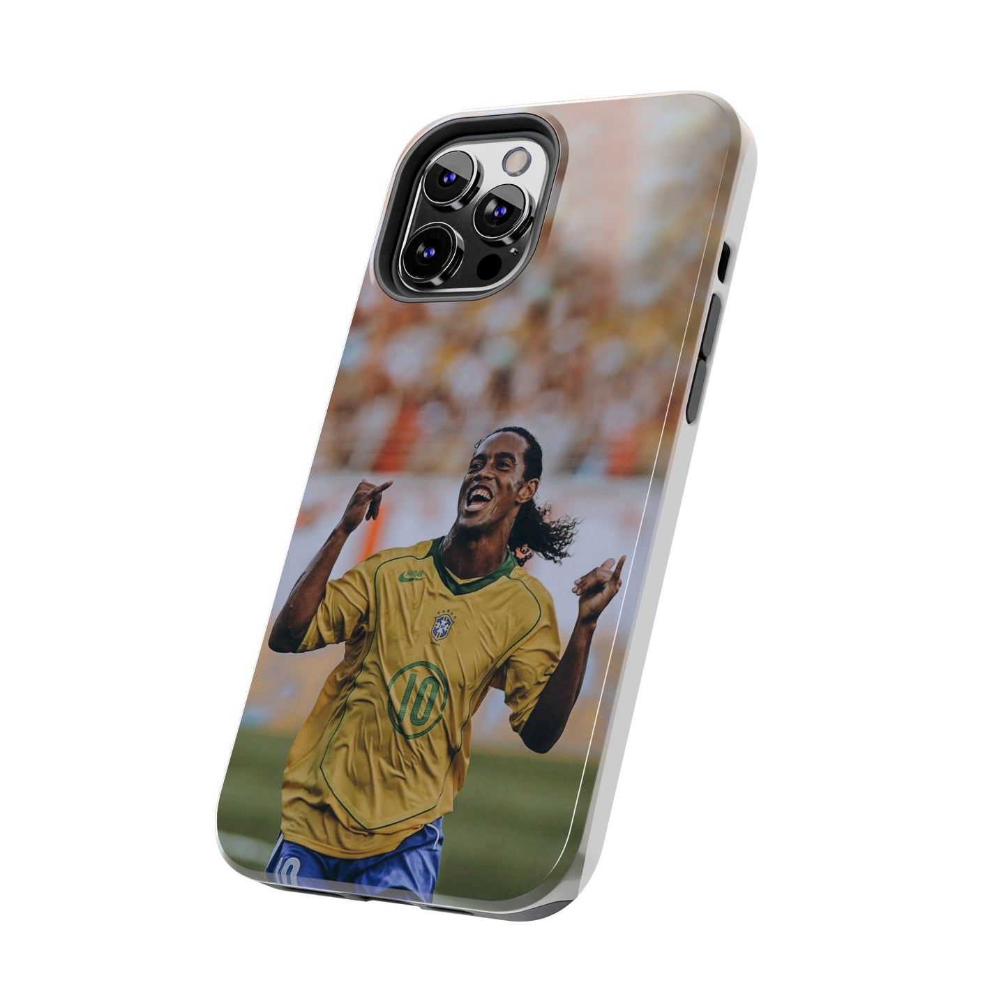 Ronaldinho Soccer Fan Tough Phone Cases - Celebration Design