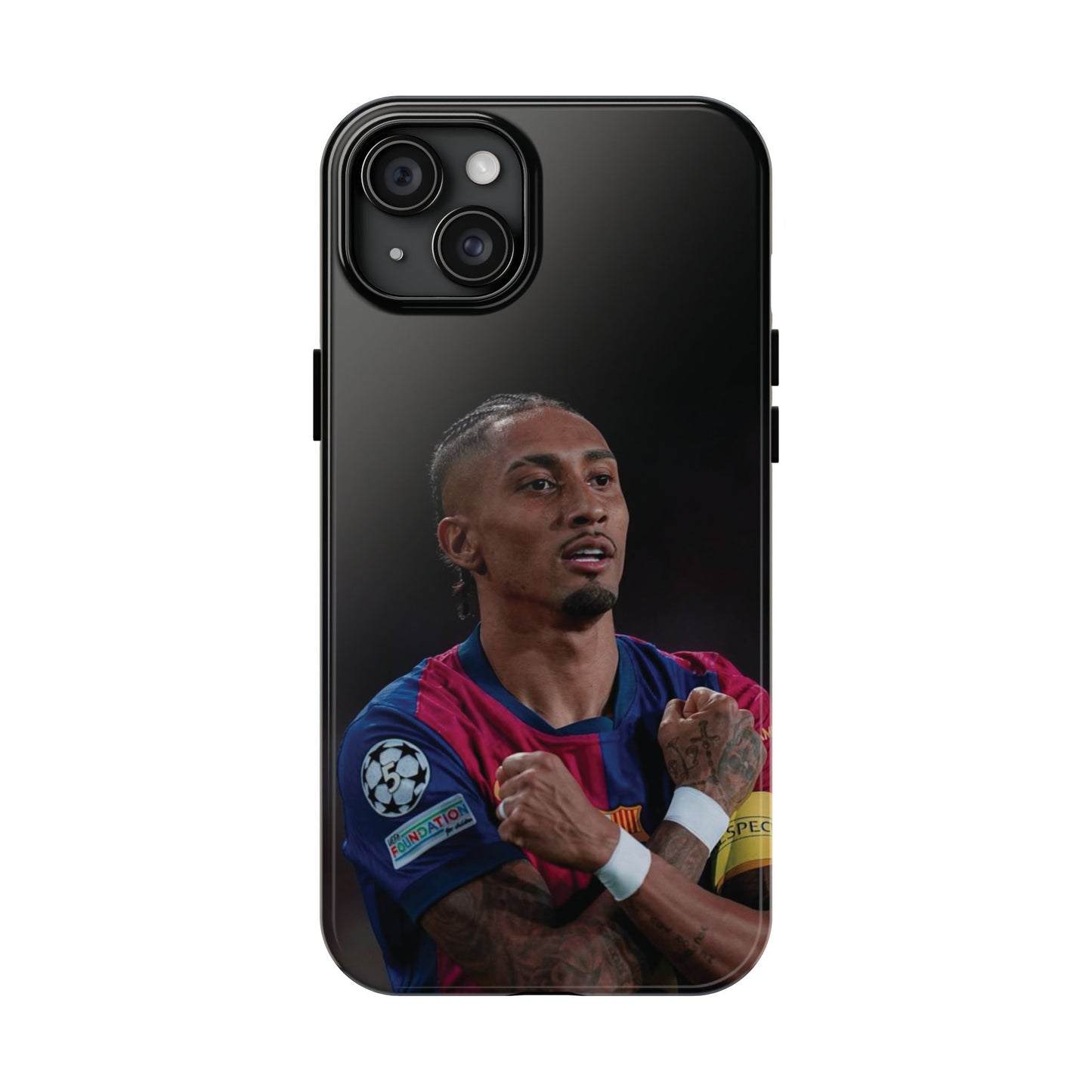 Raphinha Soccer Fan Tough Phone Case - Durable Protection with Star Player Design
