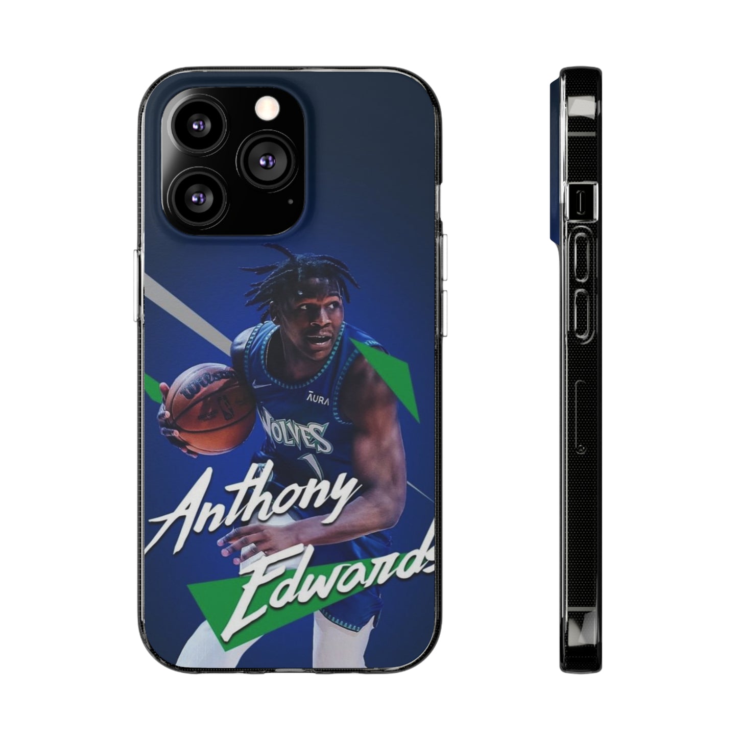 Anthony Edwards Soft Phone Case - Basketball Fan Accessory