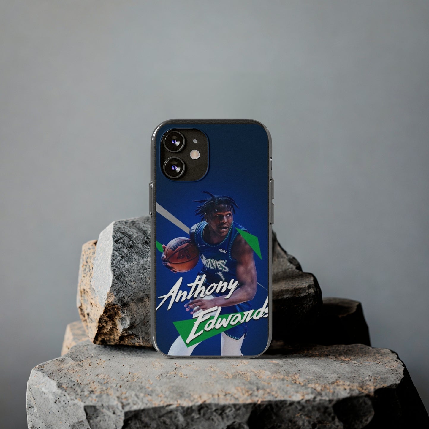 Anthony Edwards Soft Phone Case - Basketball Fan Accessory