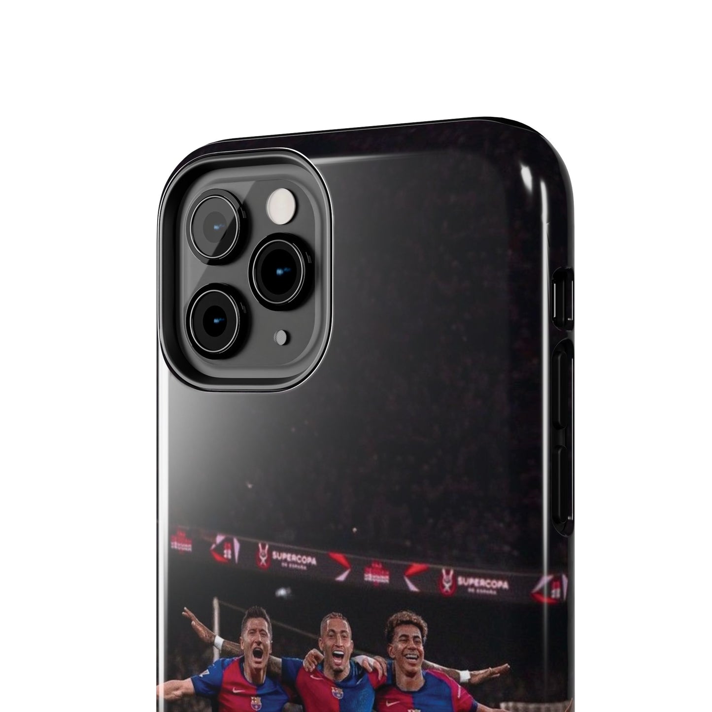 Lewandowski, Raphinha, Lamine Yamal Soccer Team Tough Phone Case - Durable Protection for Fans!
