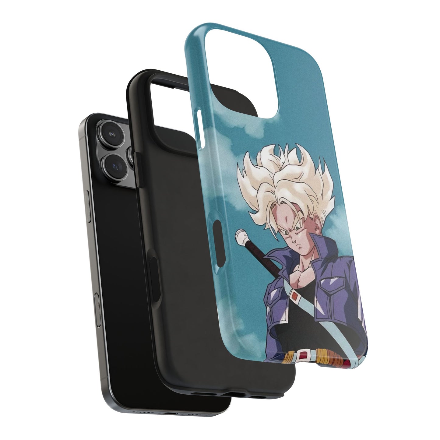 Trunks Dragon Ball Z Tough Phone Case - Trunks Design for Anime Fans