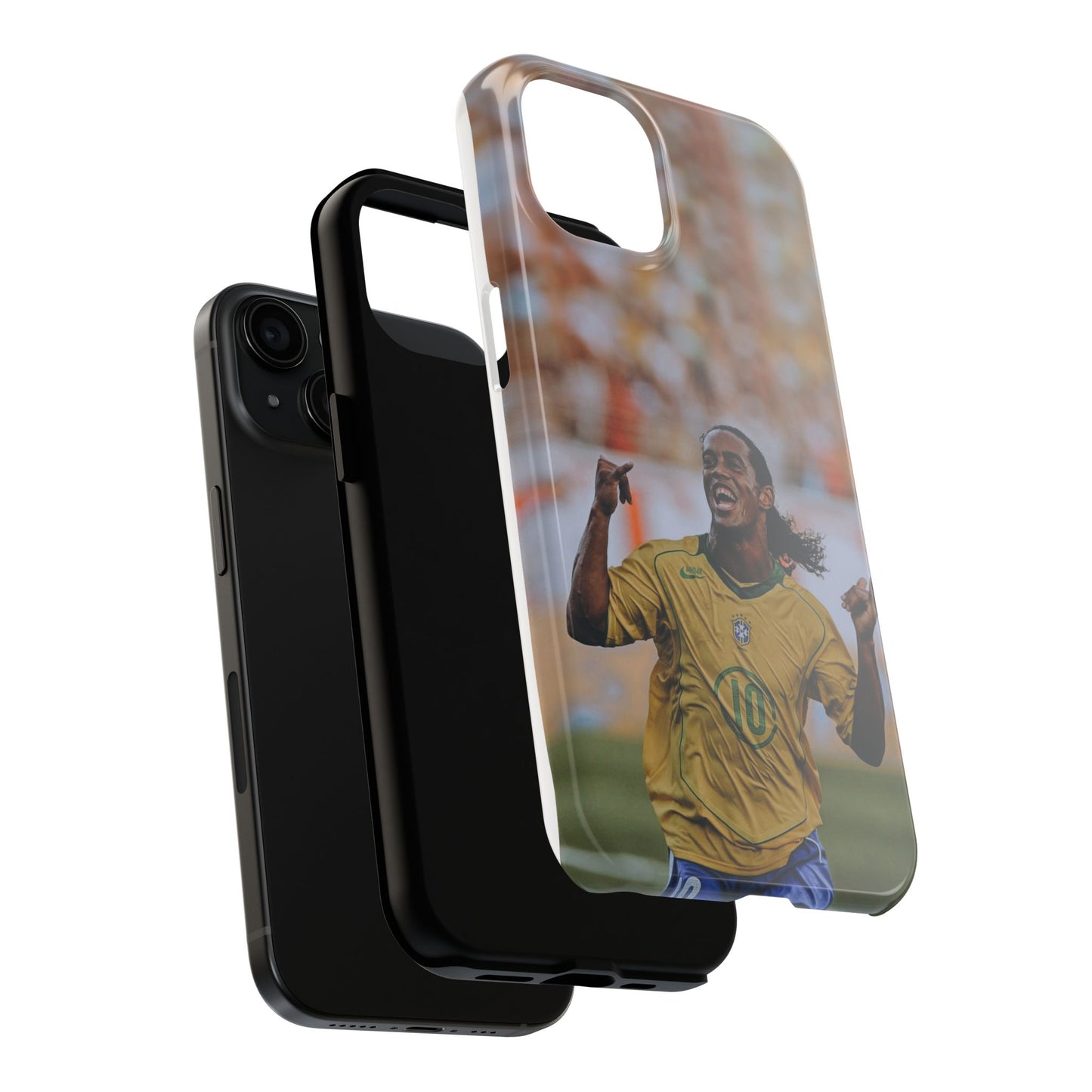 Ronaldinho Soccer Fan Tough Phone Cases - Celebration Design