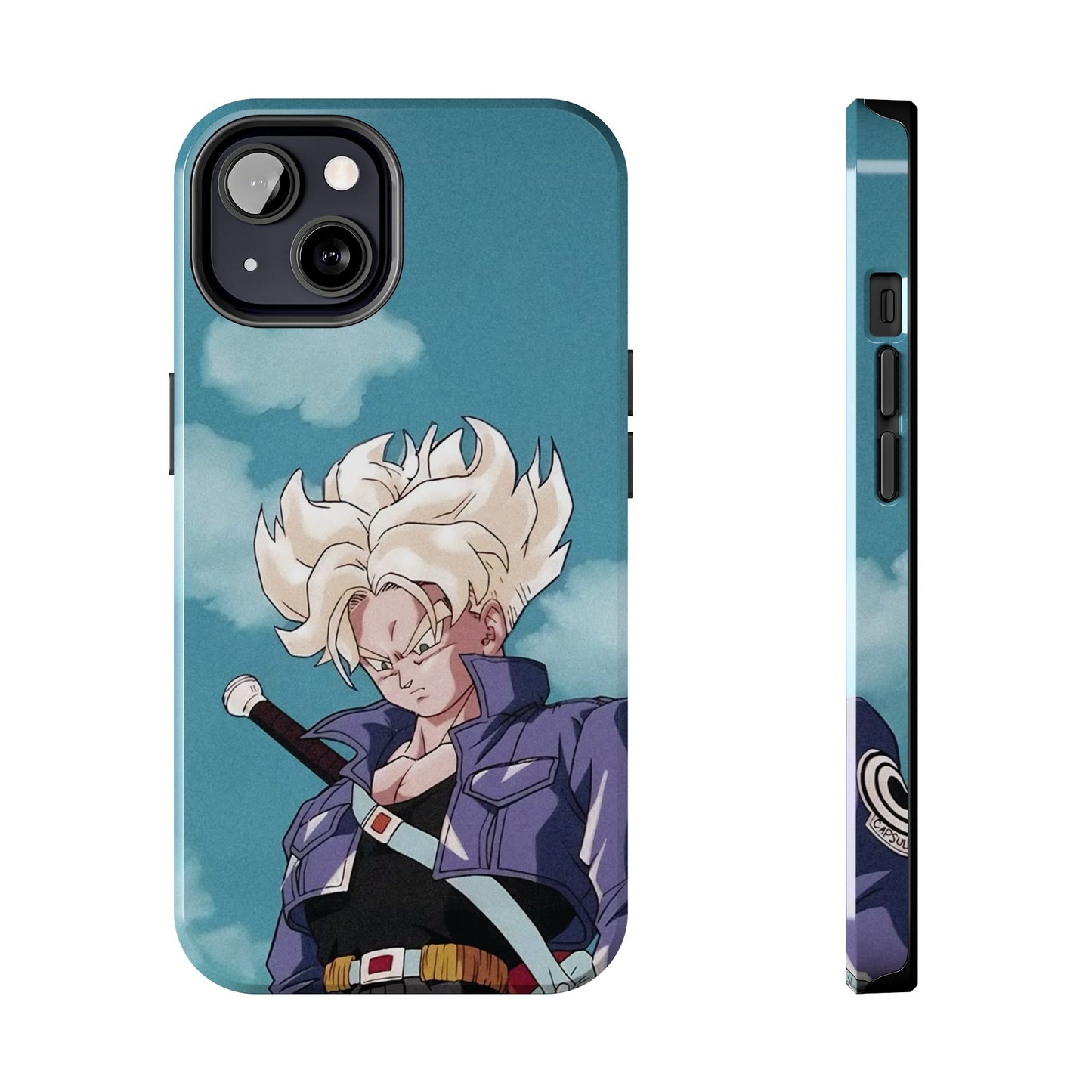 Trunks Dragon Ball Z Tough Phone Case - Trunks Design for Anime Fans