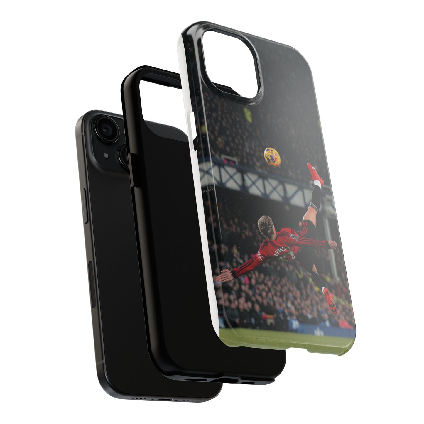 Alejandro Garnacho Soccer Action Tough Phone Cases - Durable and Stylish Protection for Sports Fans