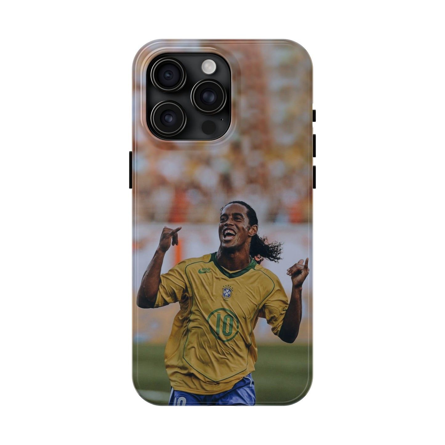 Ronaldinho Soccer Fan Tough Phone Cases - Celebration Design