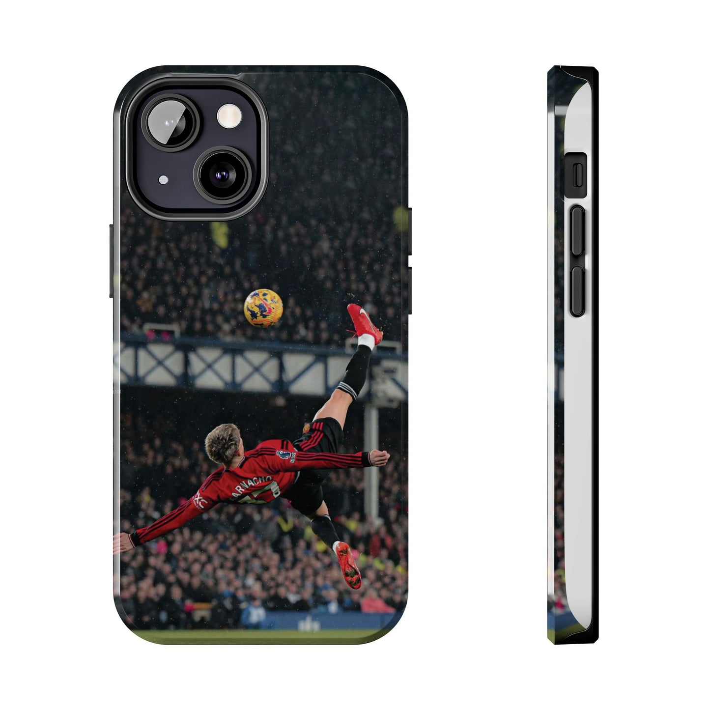 Alejandro Garnacho Soccer Action Tough Phone Cases - Durable and Stylish Protection for Sports Fans