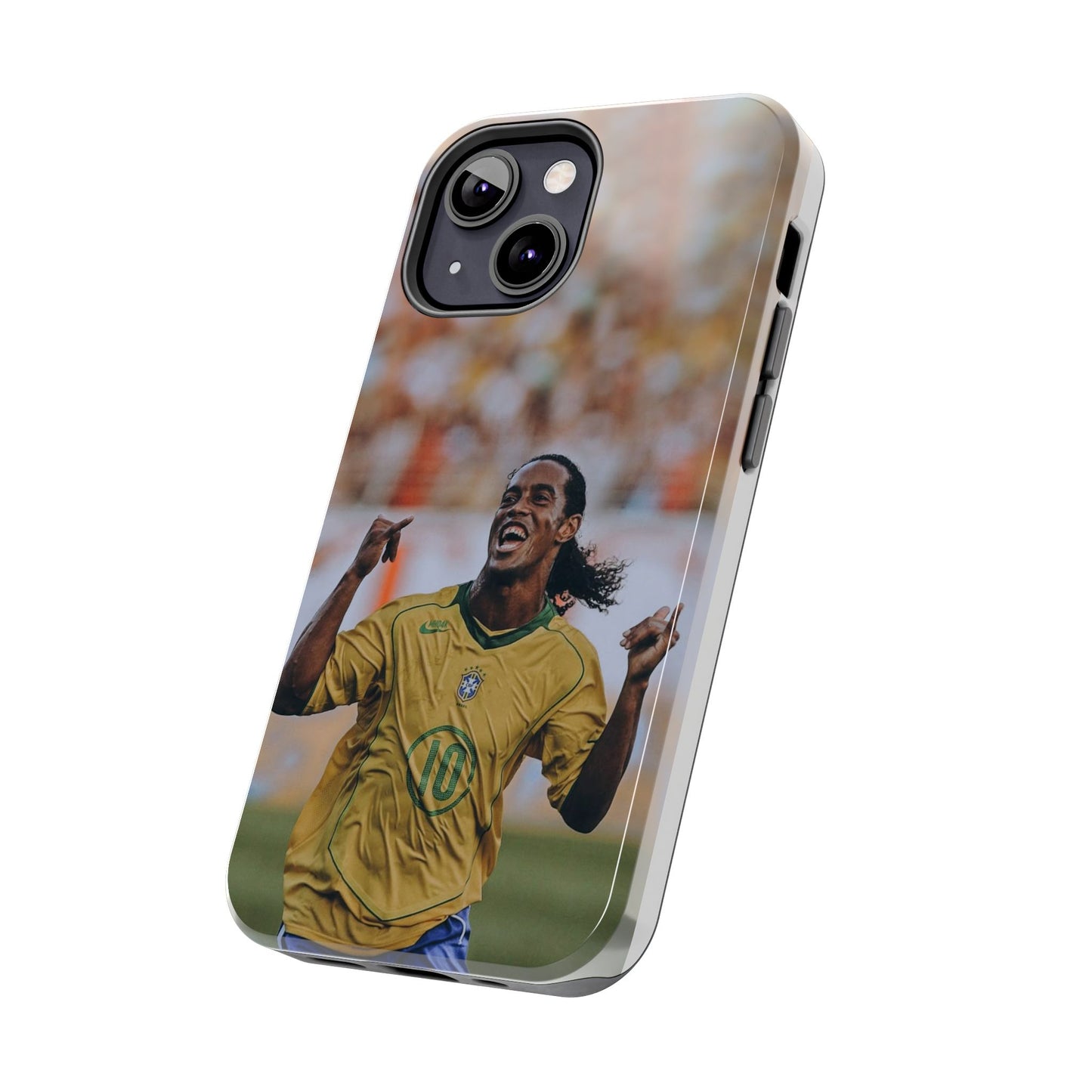 Ronaldinho Soccer Fan Tough Phone Cases - Celebration Design