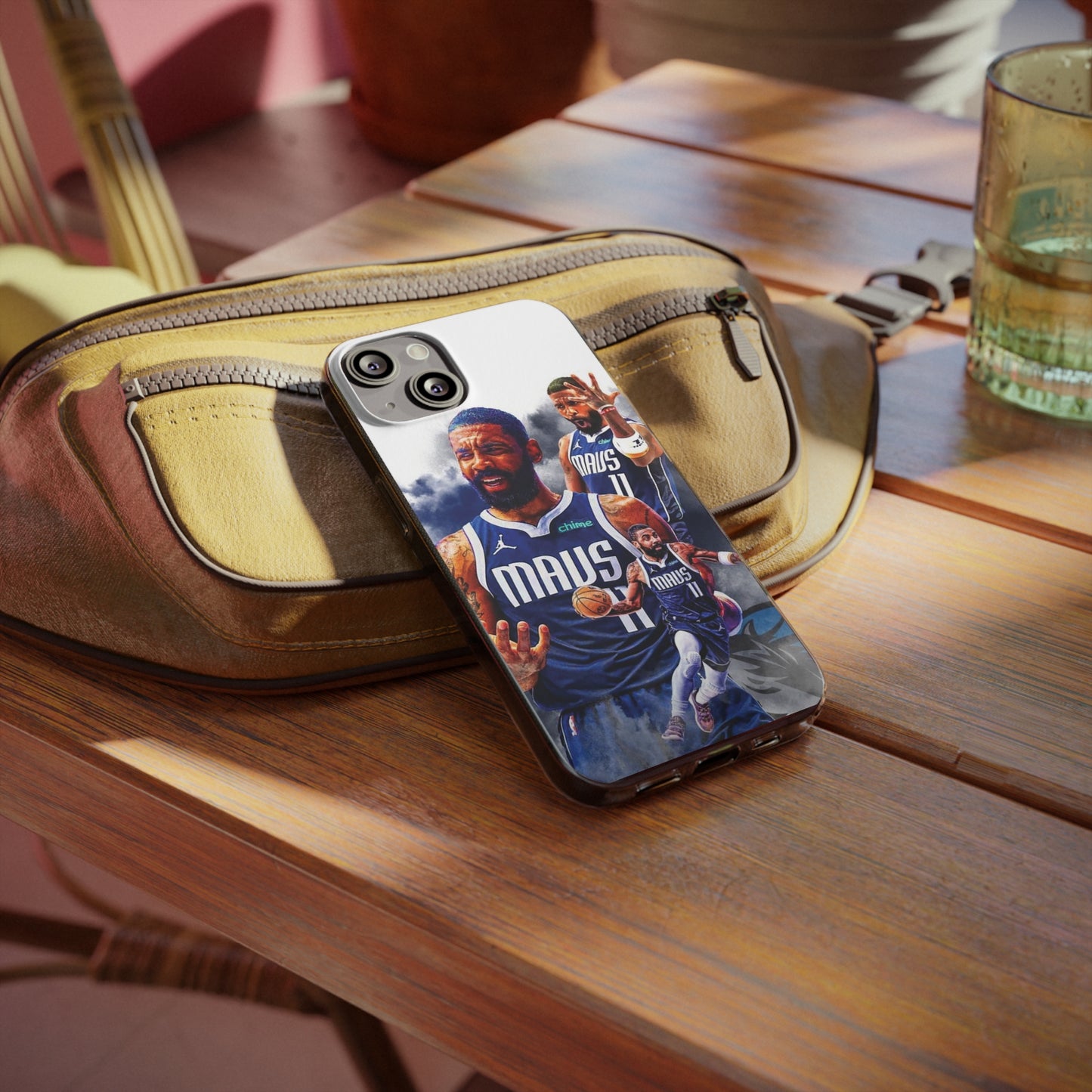 Kyrie Ivring Soft Phone Case with Basketball Theme - Perfect for Sports Fans