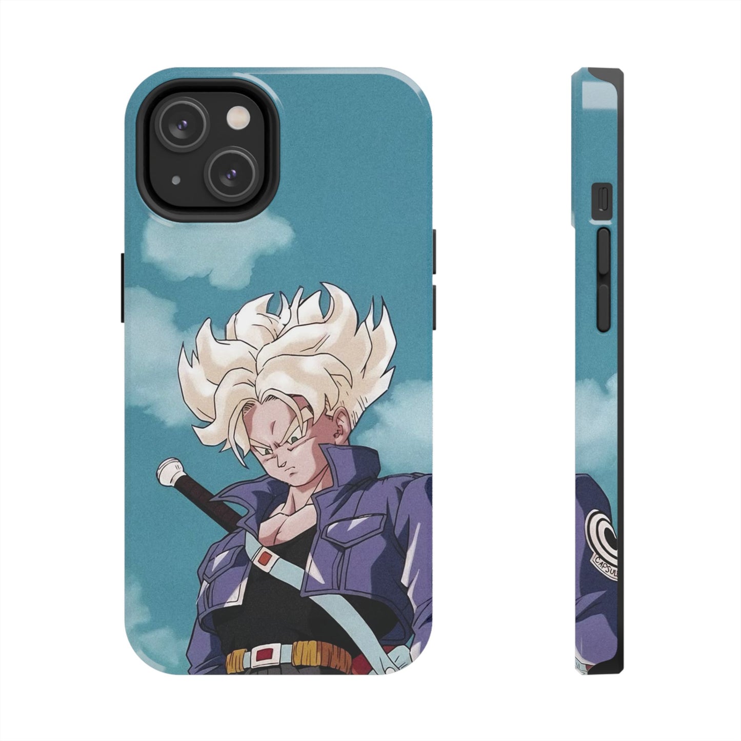 Trunks Dragon Ball Z Tough Phone Case - Trunks Design for Anime Fans