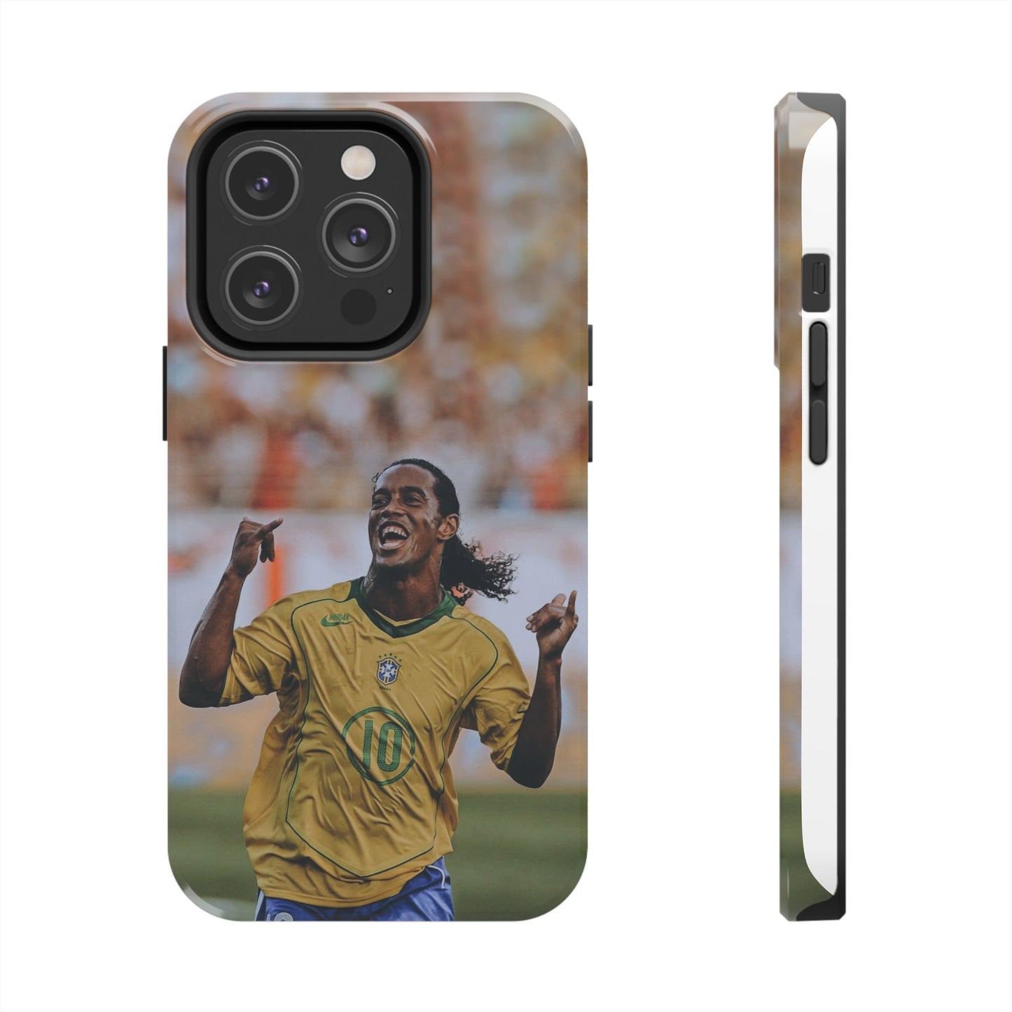 Ronaldinho Soccer Fan Tough Phone Cases - Celebration Design