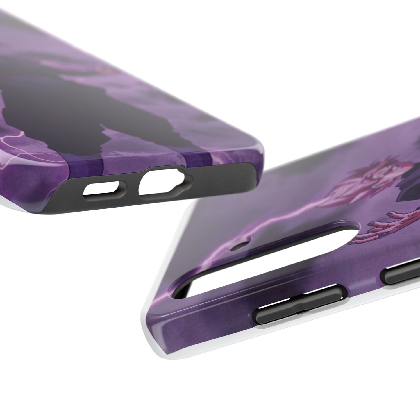 Black Goku Anime Tough Phone Case - Dragon Ball Z Inspired Design