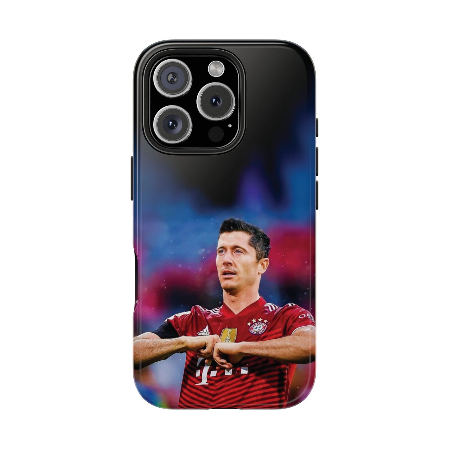 Robert Lewandowski Soccer Tough Phone Cases - Featuring Legendary Player Design