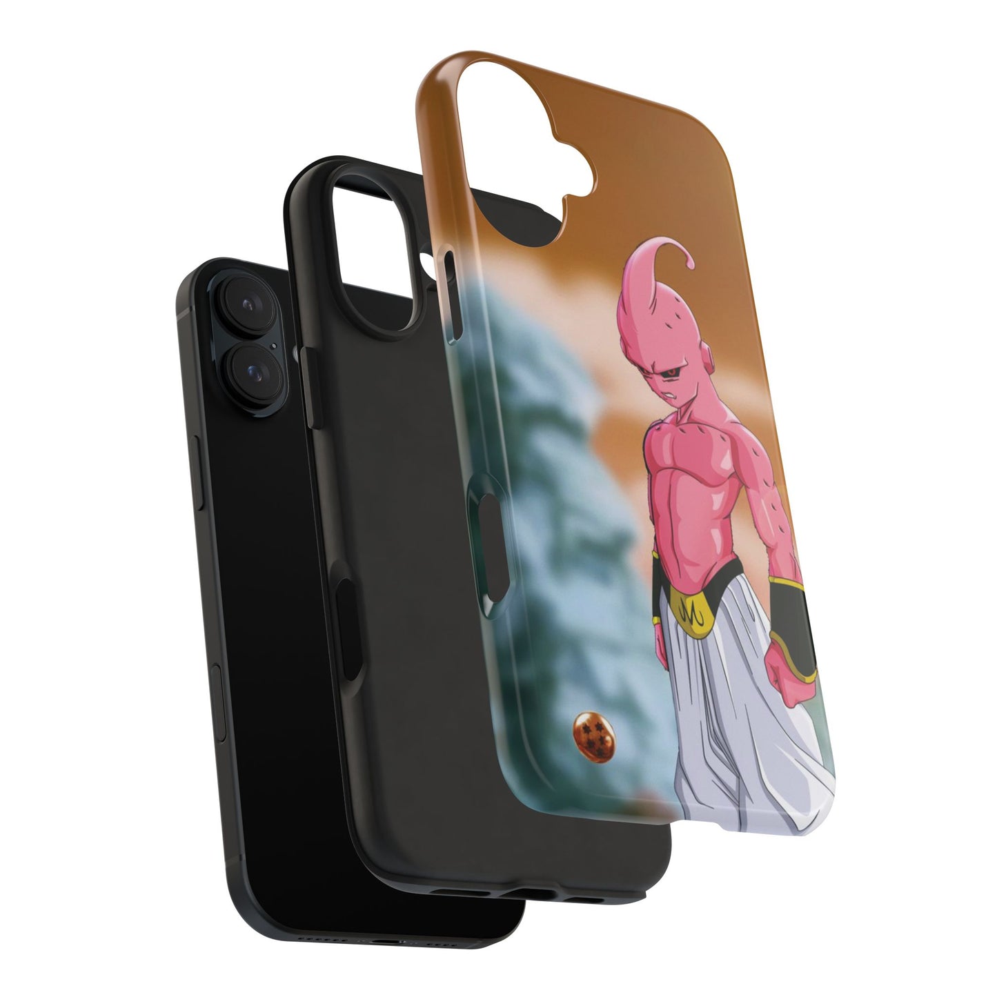 Majin Buu Fierce Dragon Ball Tough Phone Case - Majin Buu Design