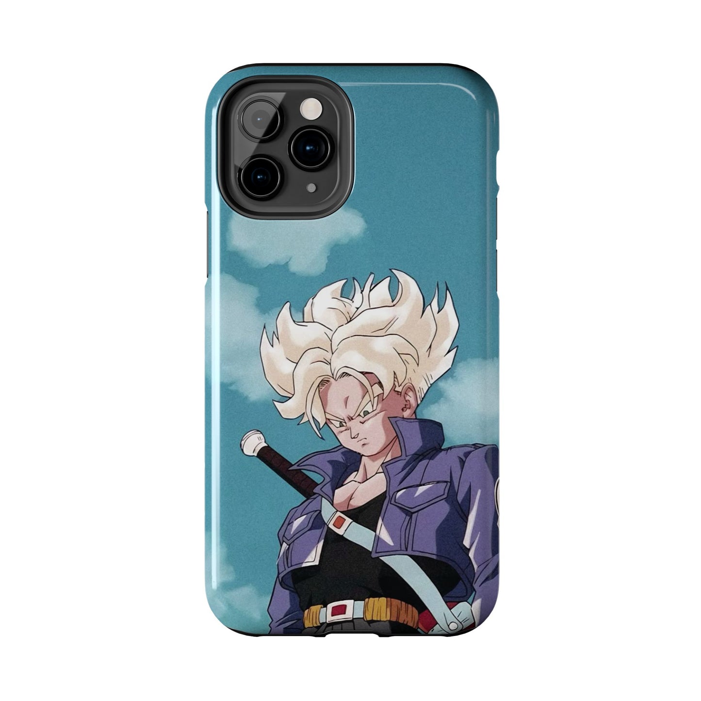 Trunks Dragon Ball Z Tough Phone Case - Trunks Design for Anime Fans