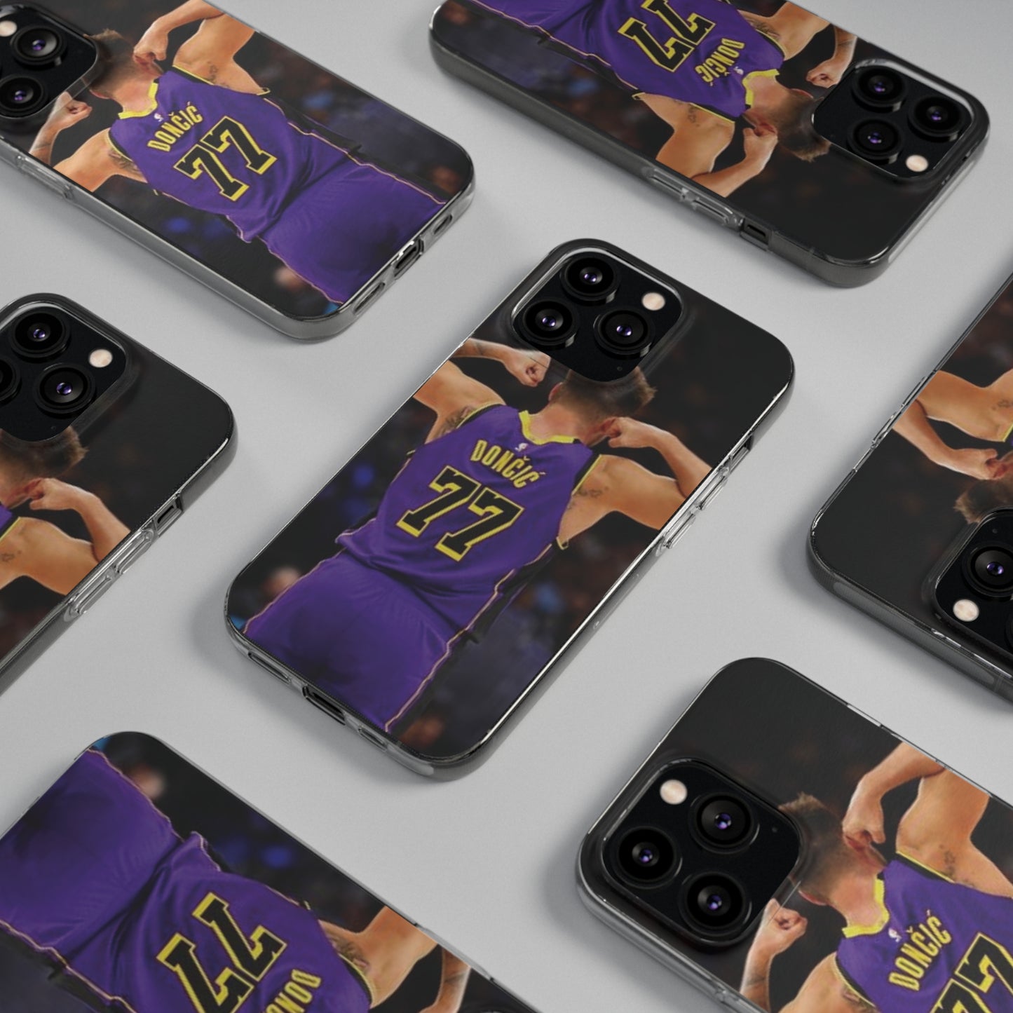 Luka Dončić Inspired Soft Phone Case - NBA Basketball Lover's Gift